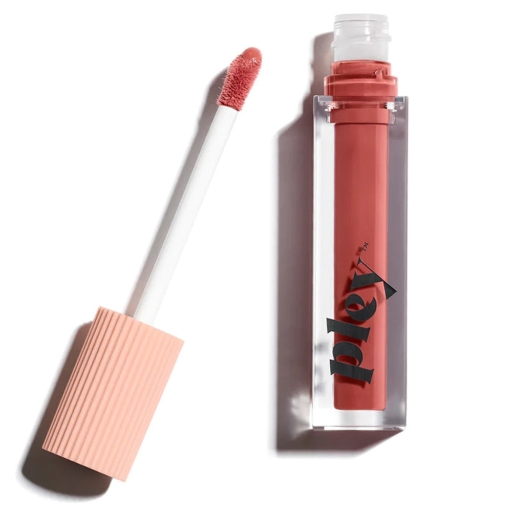 NWT Pley Lust + Found Lip Gloss Lacquer Full Size 6mL Ethel Nude Rose